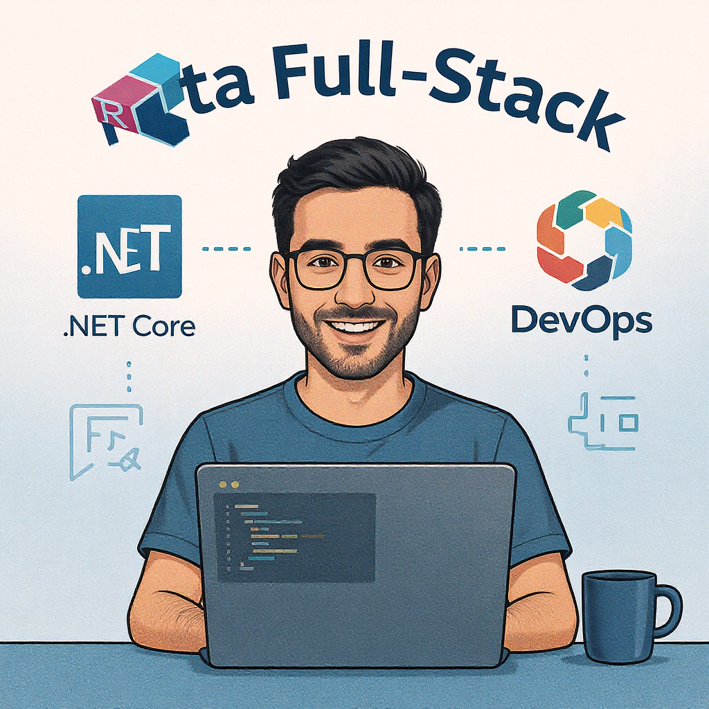 Desarrollador Full‑Stack (diagrama conceptual)